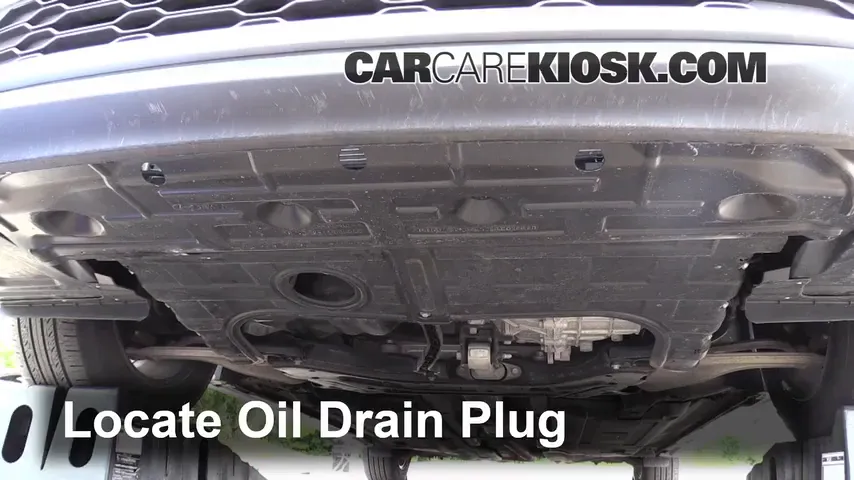 2012 Kia Optima Hybrid 2.4L 4 Cyl. Huile Changer l'huile et le filtre à huile